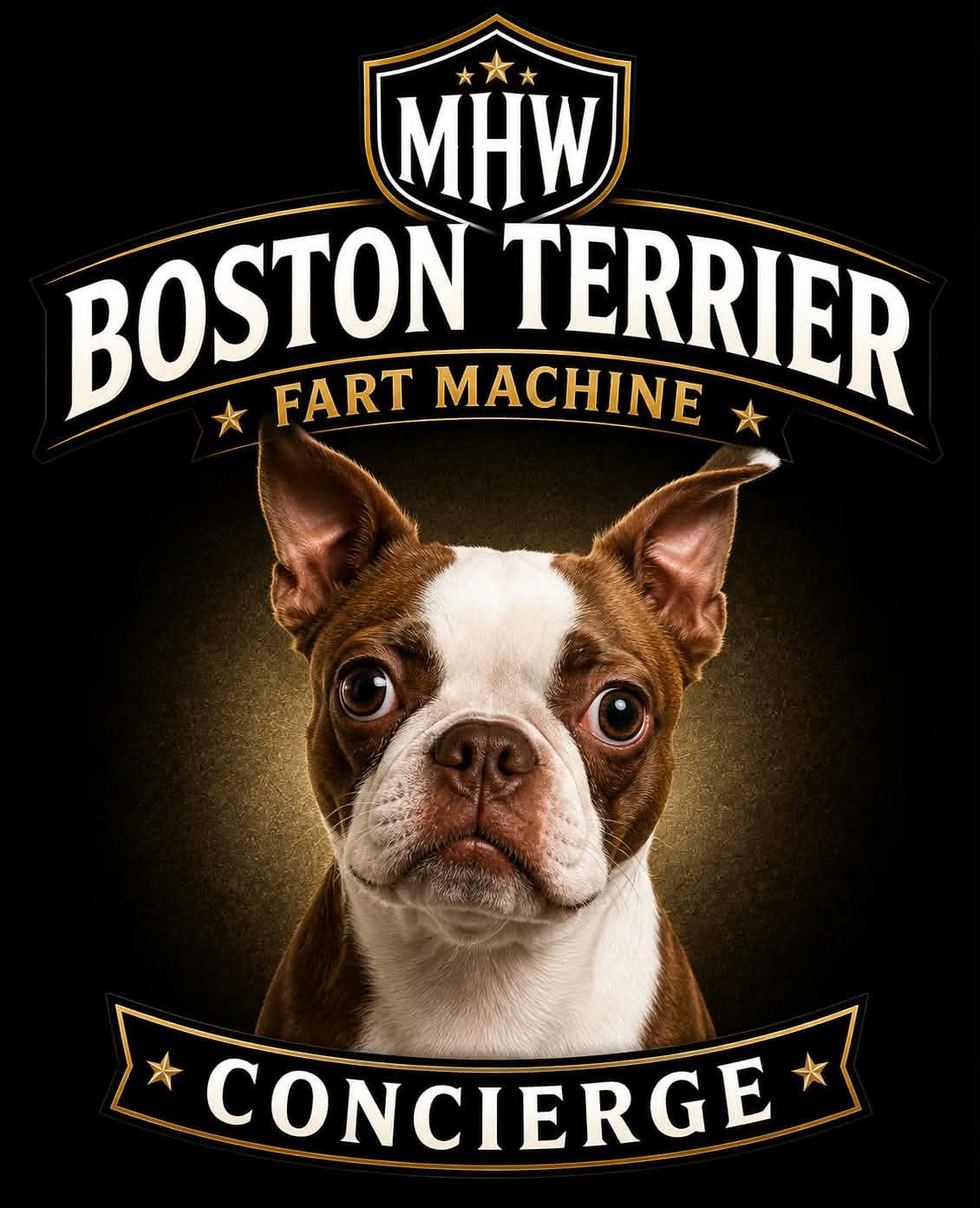Boston Terrier Fart Machine