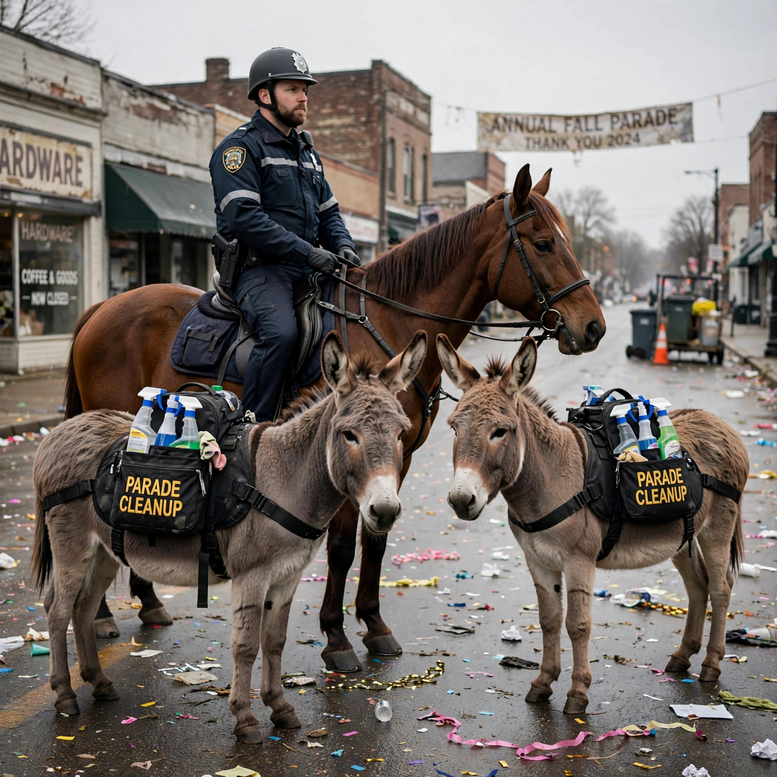 Parade Cleanup Unit