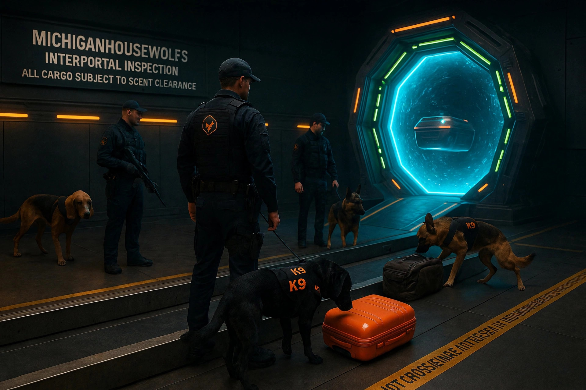 Portal Baggage Inspection